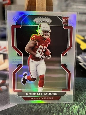 2021 Prizm Football #V-347 Rondale Moore Silver Rookie Variation - Image 1 of 2