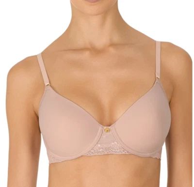Natori 36C Bliss Perfection T-Shirt Bra 721154 Rose Beige NWOT - Image 1 of 4