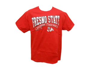 New Fresno State Bulldogs Adult Mens sizes M-L Red Shirt - Picture 1 of 5