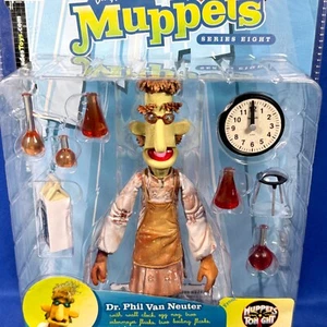 Figura de Acción Muppets Tonight Dr. Phil Van Neuter PALISADES Científico SERIE 8 - Imagen 1 de 10