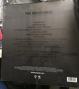 MUSE - THE RESISTANCE - BOX SET 2009 - LTD ED UK 825646869664 - VERSIEGELT NEUWERTIG - Bild 1 von 3