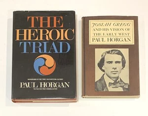 Two Paul Horgan Books Josiah Gregg His Vision of the Early West & Heroic Triad - Picture 1 of 4