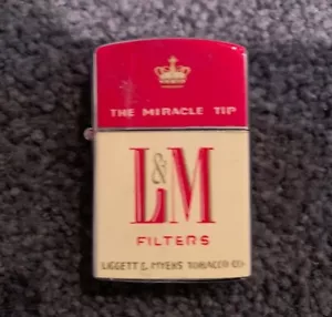Vintage L&M Lighter (1960's, Liggett & Myers Tobacco Co.) - Picture 1 of 2