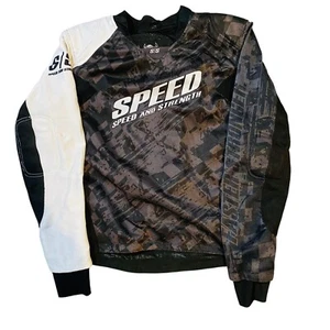 Speed and Strength Lunatic Fringe Armored Jersey Dark grey size 2XL - Picture 1 of 8