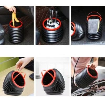 Falteimer Mülleimer Wassereimer Abfall für Auto Camping Haushalt Angeln outdoor  - Bild 1 von 4