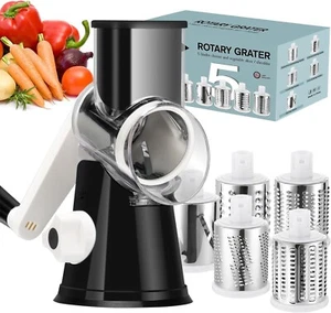 Versatile Kitchen Shredder with 5 Stainless Steel Blades - Effortless Food Prep - Picture 1 of 10