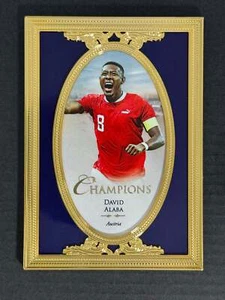 2024 Futera Unikat Nostalgie Goldrahmen Champions David Alaba 03/10 - Bild 1 von 2