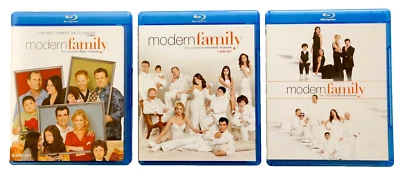 Modern Family: The Complete First, Second, & Third Seasons on Blu-Ray Discs, VG - Image 1 of 4
