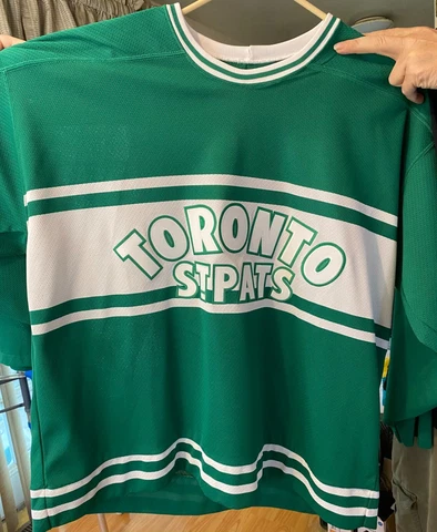 Toronto St Pats CCM Green Jersey Adult XXL NEVER WORN! support the orig 6! Cover