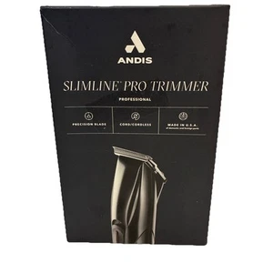 Andis 33785 Slimline Pro Cord/Cordless Hair & Beard Trimmer, Black (17) - Picture 1 of 2