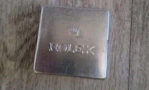 ROLEX VINTAGE TEILE AUFBEWAHRUNG BLECHDOSE Aluminium Made In Switzerland - Bild 1 von 3