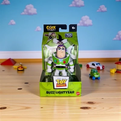Figura Disney Pixar Click Figs Toy Story Buzz Lightyear Edad 4+ NUEVA EN CAJA Foto 1 de 3