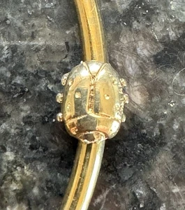🌟 Trollbeads Marienkäfer – 18 K Gold – Retired – Seltenes Sammlerstück - Bild 1 von 9
