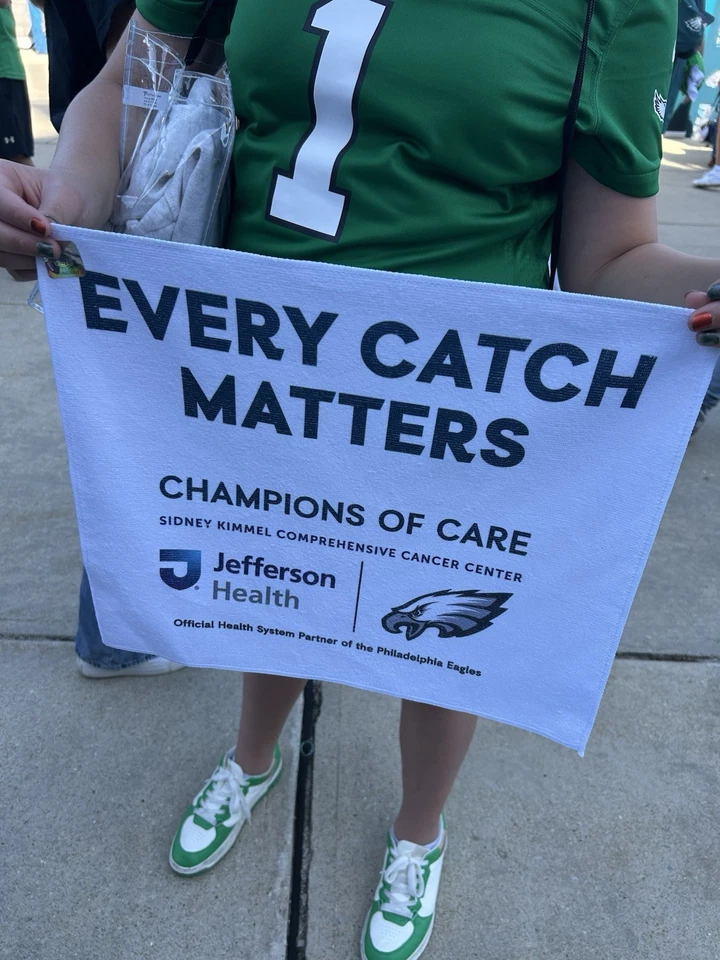 Philadelphia Eagles Crucial Catch Rally Towell 10-5/2025 - Image 1 of 1