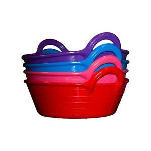 FEED BUCKET HORSES PONY RED GORILLA PLAS EQUESTRIAN *FREE POSTAGE* - Picture 1 of 8