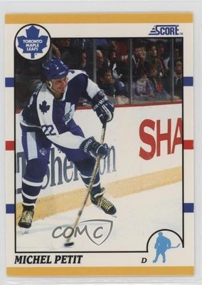 1990-91 Score Rookie & Traded Michel Petit #54T - Image 1 of 2