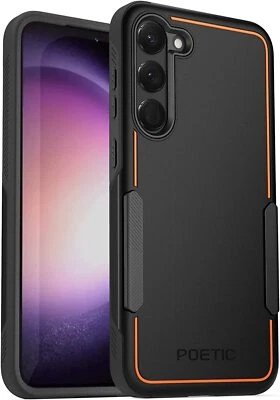 For Samsung Galaxy S23 Case Poetic Tough Rugged Lightweight Slim Cover Black - Image 1 of 4