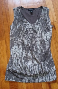 INC international concepts, sleeveless flowy top, XS - Picture 1 of 3