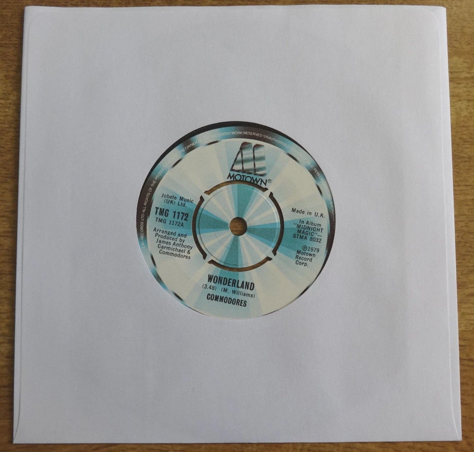 Commodores, Wonderland 7", Motown Records - Image 1 of 1