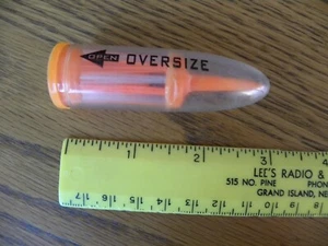 NEW Single Orange/White Oversized Brush Tee with Ball Marker (B524) - Picture 1 of 3