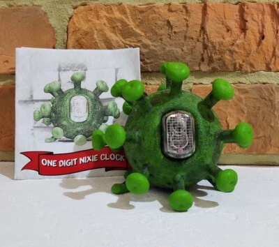 MOLECULE NIXIE TUBES clock vintage Art Deco Steam Punk Hand Made in Ukraine - Image 1 of 4