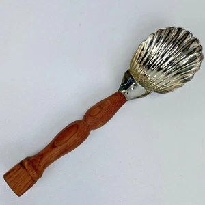 Vintage Stieff Scoop Smerlato Piatto Argento American Heritage Museum Collezione - Foto 1 di 9