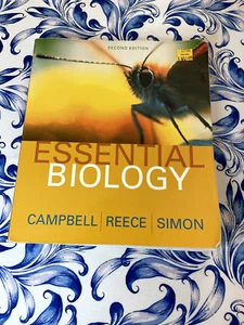 Essential Biology, Neil A. Campbell, Oversized Paperback, Textbook, disc missing - Picture 1 of 6