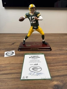 Danbury Mint Aaron Rodgers Green Bay Packers Statue (Box/COA) - Picture 1 of 7