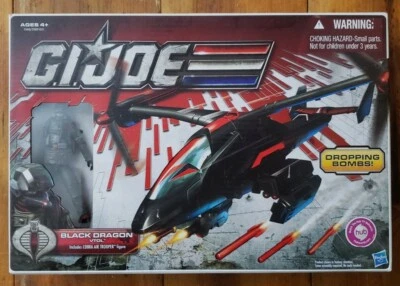 GI Joe Black Dragon VTOL 30 aniversario POC Pursuit Cobra nuevo en muy buen estado sin usar, en caja original  Foto 1 de 2