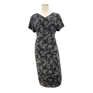 NWT A Wild Thyme Floral Black Boho Maxi Dress Womens 24 - Picture 1 of 9