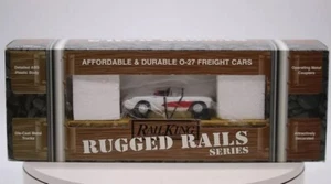 RAILKING RUGGED RAILS SERIES Chessie Flat with Road Legends 1957 Corvette NIB - Picture 1 of 2