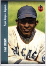 2020 Dreams Fulfilled Negro Leagues Legends #146 Dave Brown /5000 Giants ID:9229