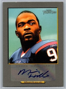 Mario Williams Topps Turkey Red 2006 #TRA-MW (RC, AU) - casi nuevo *tarjetas de texto* - Imagen 1 de 2
