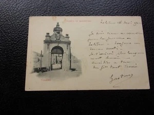 ESPAGNE - carte postale 1902 toledo (puerta de alcantara) (B30) - Picture 1 of 2