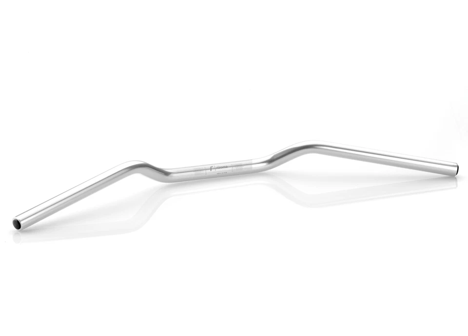 Manubrio Rizoma Moto 22 mm Yamaha alluminio ergal anodizzato Argento Naked