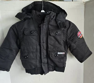 Boys Size 5 Avalanche  Coat Water Resistant,  Black - Picture 1 of 6