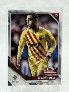 Sergino Dest 2022 Topps International Trading Card Day FC Barcelona #CLBC-12 - Picture 1 of 2