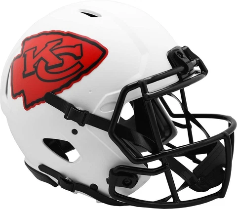 Riddell Kansas City Chiefs LUNAR Alternate Revolution Speed Auth Football Helmet Cover