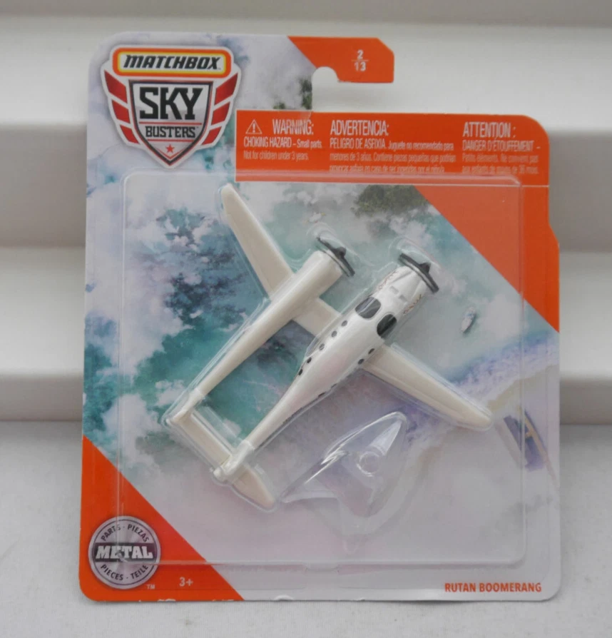 Matchbox Sky Buster Rutan Boomerang  nr. 2/13 OVP / Neu - Bild 1 von 1
