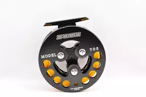 Sage Model 705 Black Loop Tackle Sweden Used Fly Reel Fishing Aluminum - Picture 1 of 23