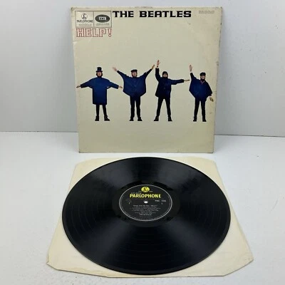 The Beatles Help! Vinyl Record -2 -2 Mono LP 1965 UK Original Album  PMC1255 - Image 1 of 4