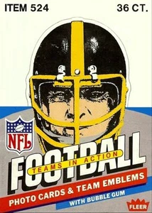 Fleer Teams 1984 fútbol americano en acción - caja de exhibición vacía - excelente - Imagen 1 de 1