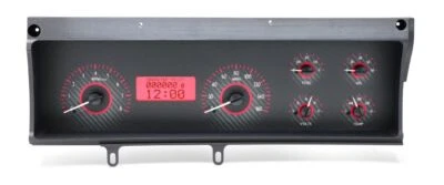 Dakota Digital 70-72 Malibu/ El Camino / Rallye/Red Gauge Kit VHX-70C-MAL-C-R - Image 1 of 4