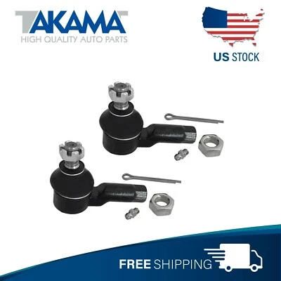 2pcs Front Outer Tie Rod Ends LH RH Pair Set (2) for MAZDA 323 MX-3 PROTEGE RX-7 - Image 1 of 4