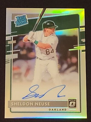 2020 PANINI DONRUSS OPTIC SHELDON NEUSE #RRS-SN ROOKIE HOLO PRIZM AUTO AUTOGRAPH - Image 1 of 2