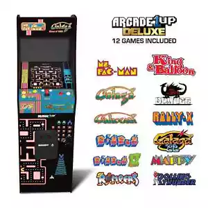 Arcade1Up Ms. PAC-MAN & GALAGA Class Of ‘81 Deluxe Arcade Game 5 Ft Full Size Ca - Picture 1 of 9