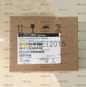 1PC IBM 42D0632 42D0633 42D0636 146GB 10K 6GBP/s 2.5" SAS HARD DRIVE NEW - Picture 1 of 1