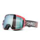Shred Amazify Ski and Snowboard Goggles In Grey/Red