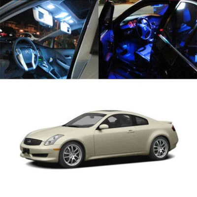 4 luzes 5050 SMD pacote interno Full LED para 2003-2007 Infiniti G35 Cou - Imagem 1 de 4