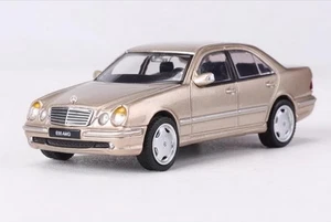 Shadow 1/64 Scale Mercedes-Benz E55 AMG W210 Gold Diecast Car Model Toy - Picture 1 of 5